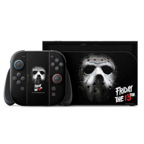 Warner Bros Friday the 13th Jason Voorhees Nintendo Switch 2 (2025) with Joy-Con Skin